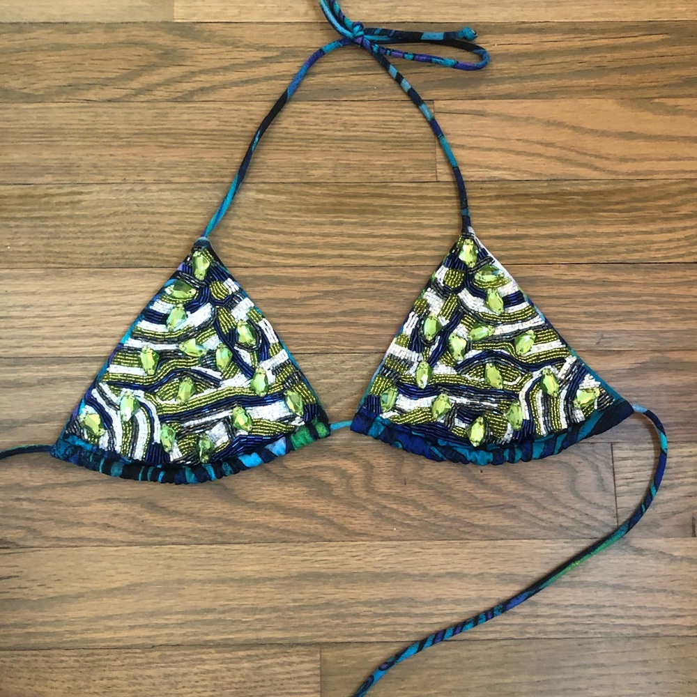 Jewled bikini top * pads are not included *